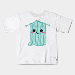 Kawaii Knitting Kids T-Shirt